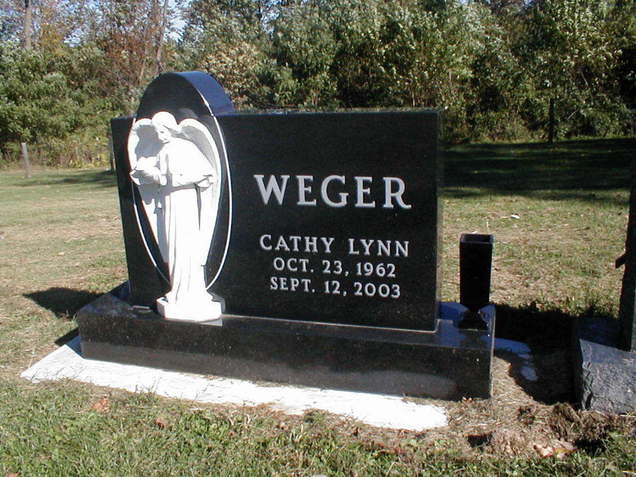 CATHY'S HEADSTONE FRONT